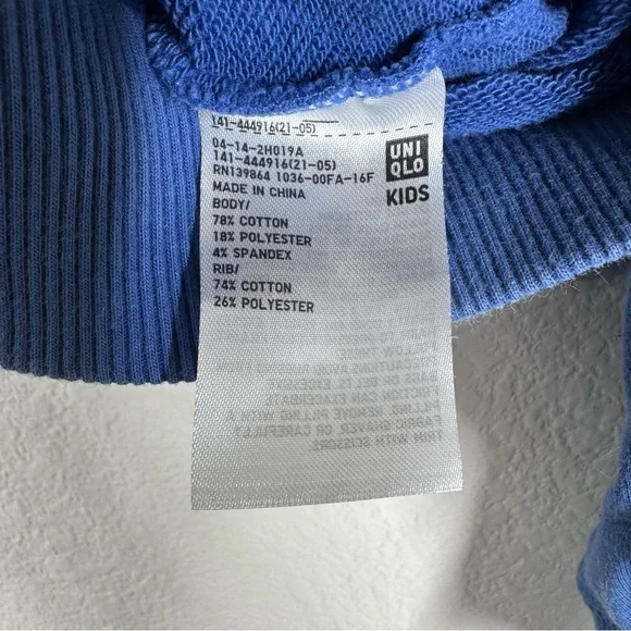 Uniqlo Kids “Burger Maker” Sweatshirt 3-4 EUC - Picture 7 of 8